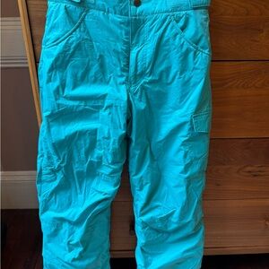Columbia Kids Teal Snow Pants